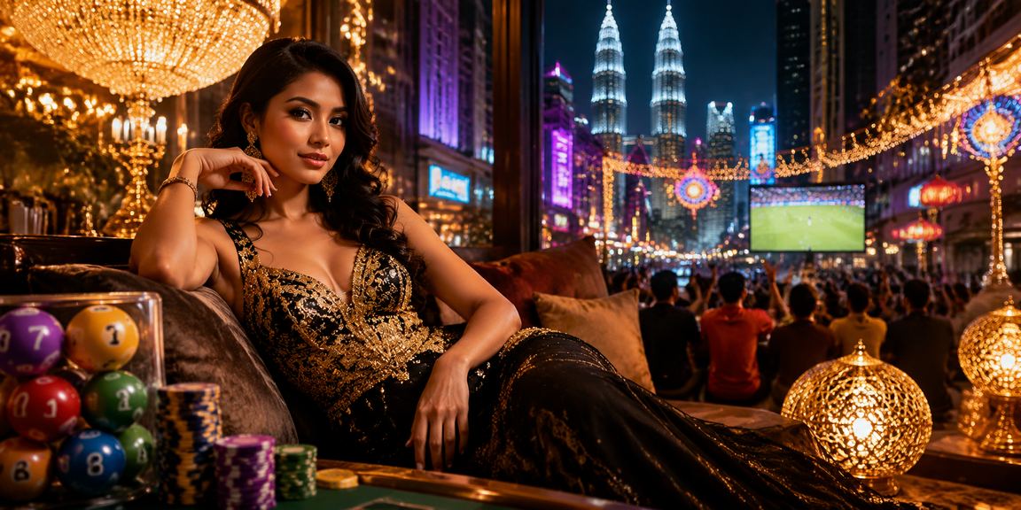 Suasana pertaruhan loteri gaya Malaysia di Kuala Lumpur bersama taxi88